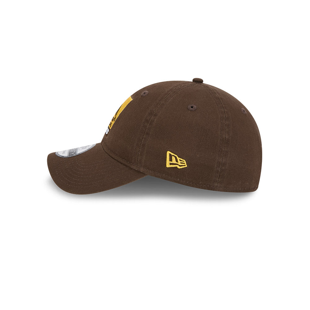 Hawthorn Hawks Hat - AFL 2025 Retro Washed 9Twenty Strapback Cap - New Era
